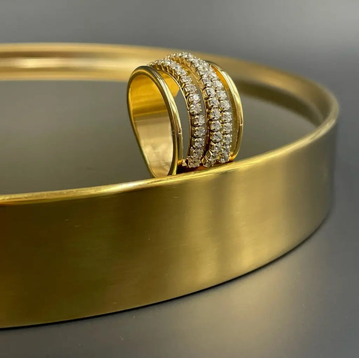 Bague Femme Acier Inoxydable 2