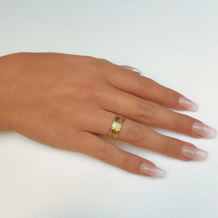 Bague Femme Taille Ajustable Main
