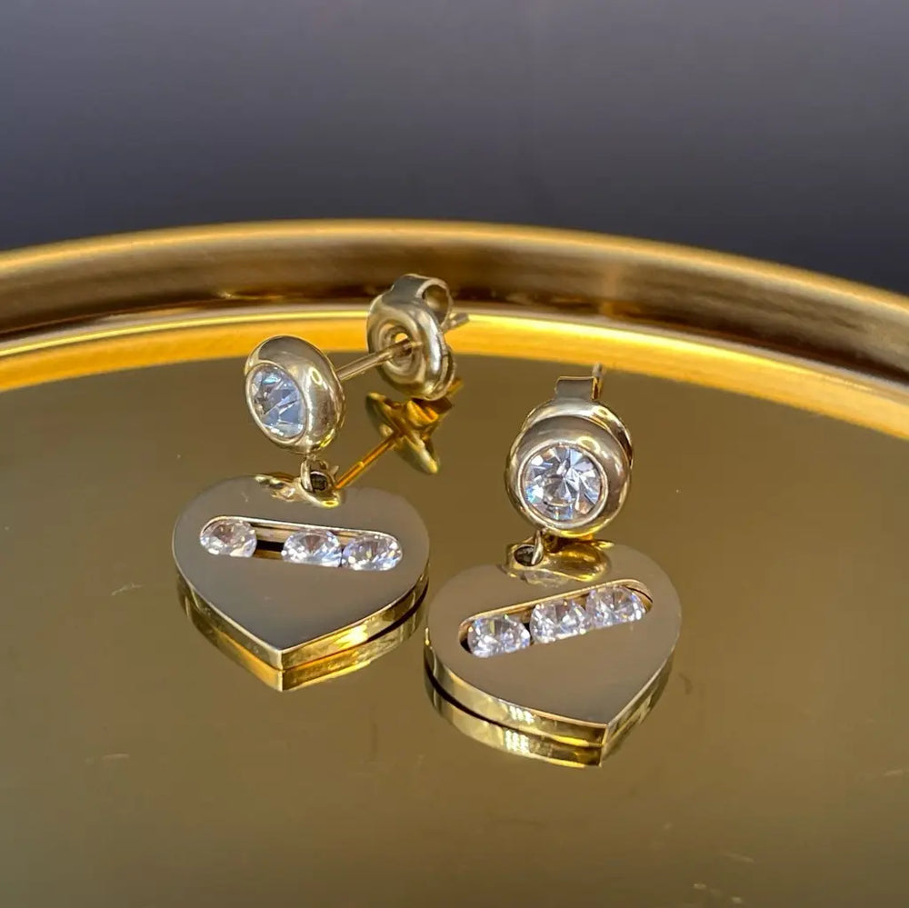 Boucle d'Oreille Pendante Originale
