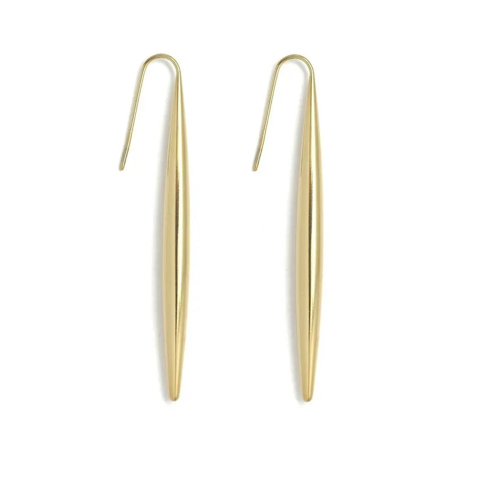 Boucles d'oreilles goutte allongée