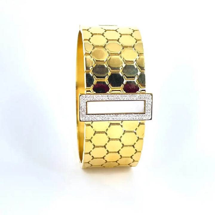 Bracelet Jonc en Strass