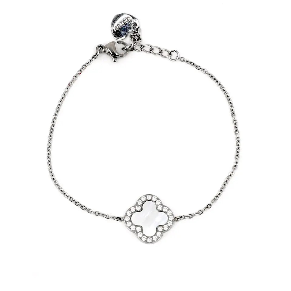 Bracelet Trèfle Nacre