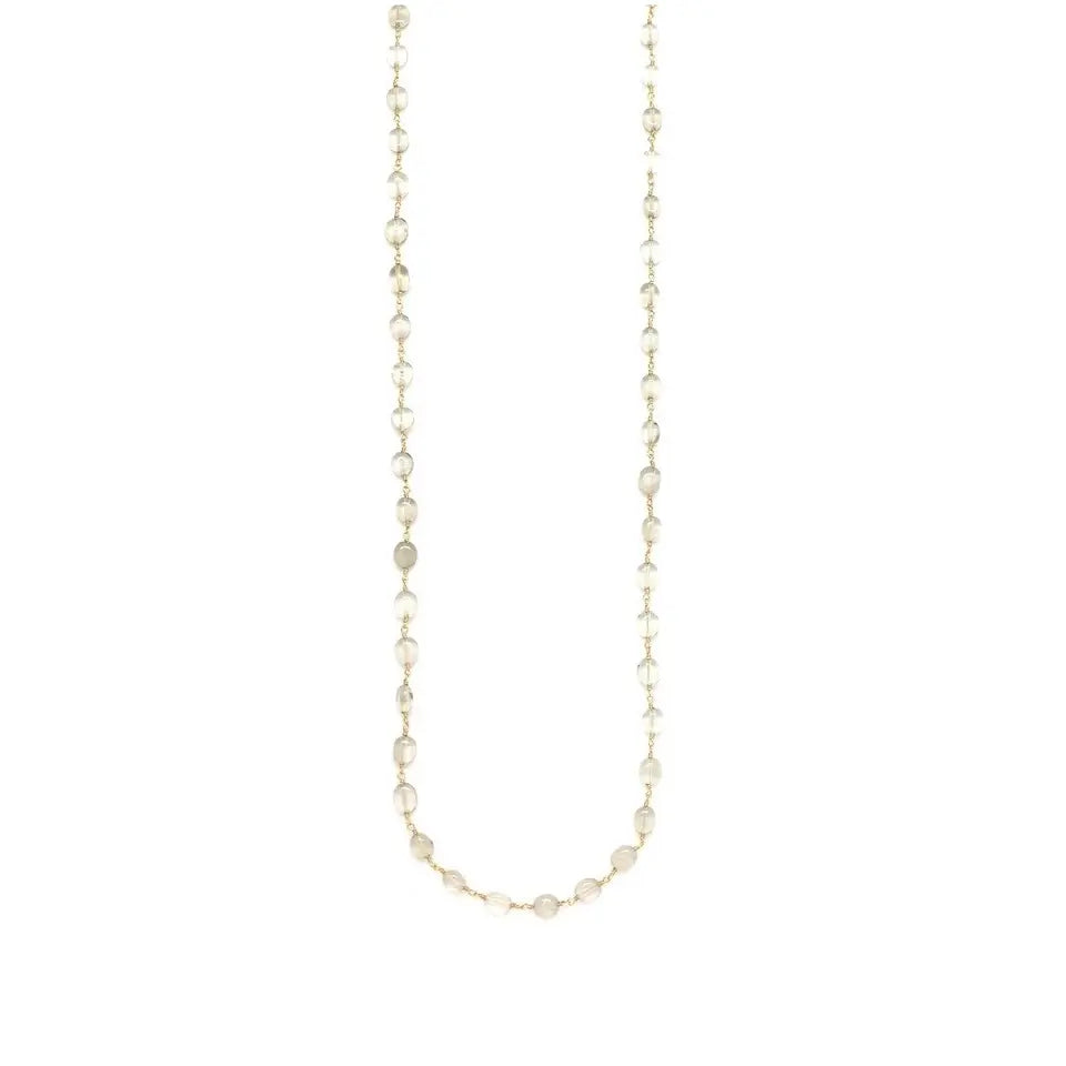 Collier Sautoir Cristal de Roche Kirsten