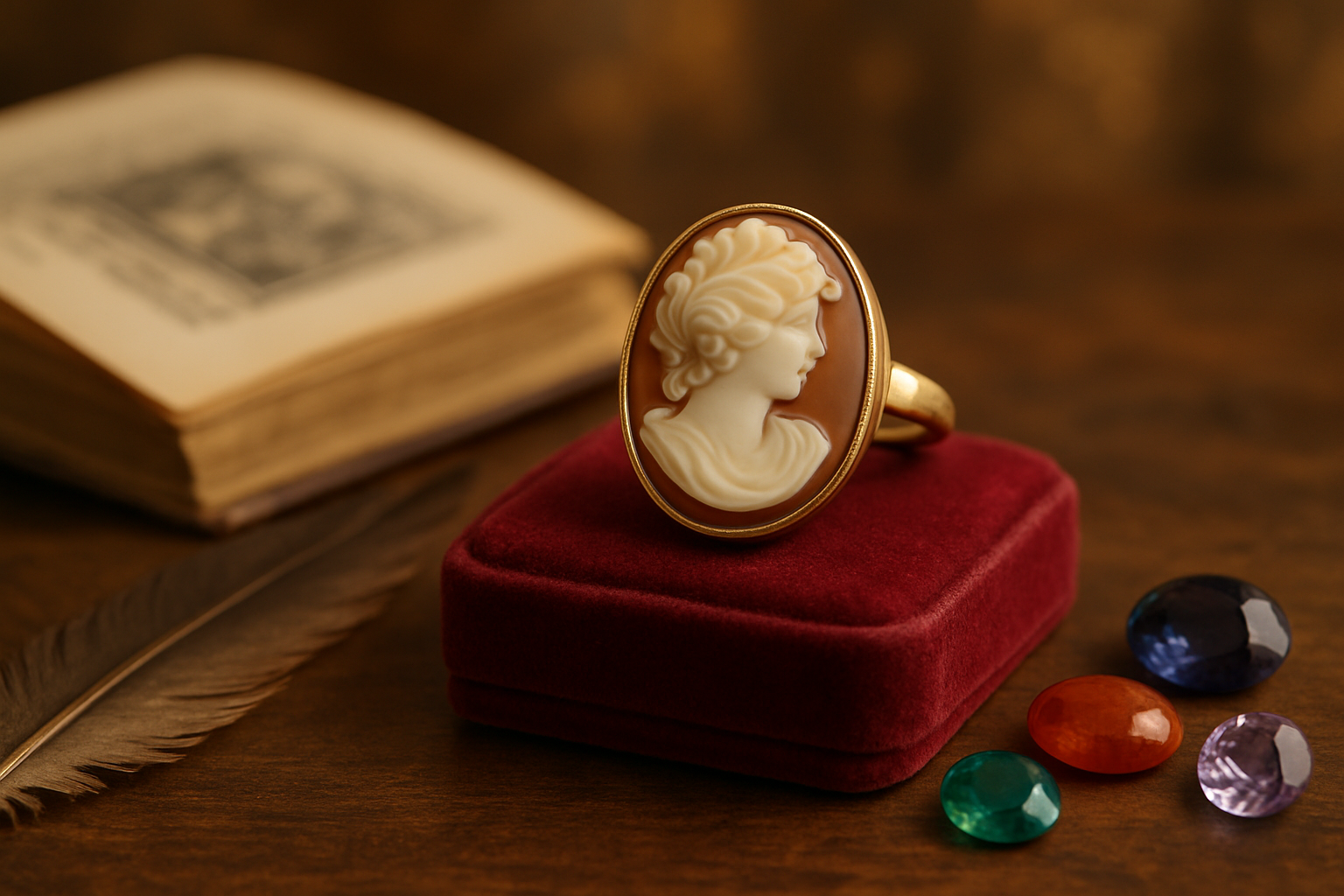 découvrez l'histoire fascinante de la bague camée, explorez ses différents styles et obtenez des conseils pratiques pour choisir la bague camée parfaite qui correspond à votre style.