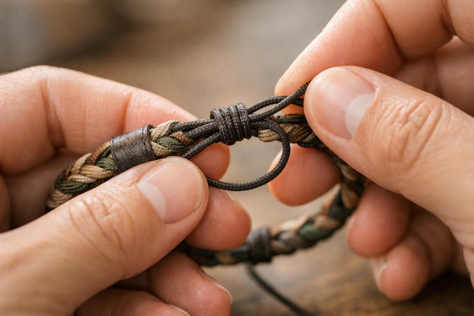 découvrez l'astuce étonnante pour réaliser un nœud coulissant parfait sur votre bracelet, facile à maîtriser et idéal pour un réglage ajusté.