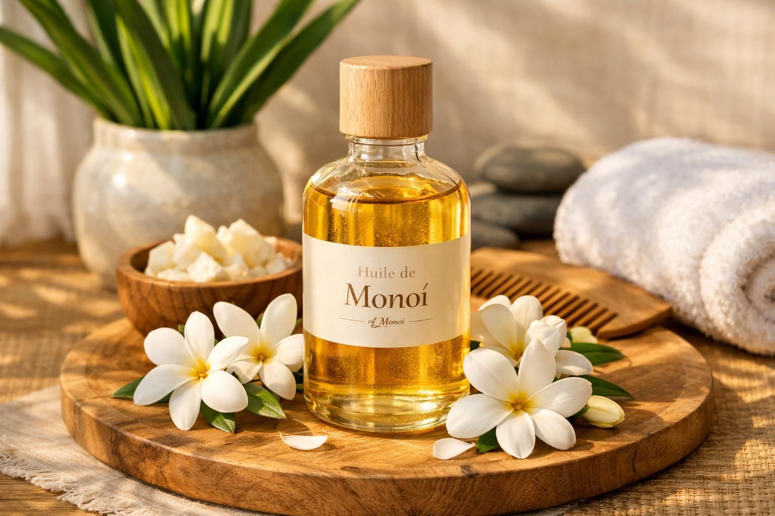 découvrez les bienfaits du monoï, l’huile naturelle aux mille vertus, parfaite pour sublimer votre routine beauté avec douceur et éclat.