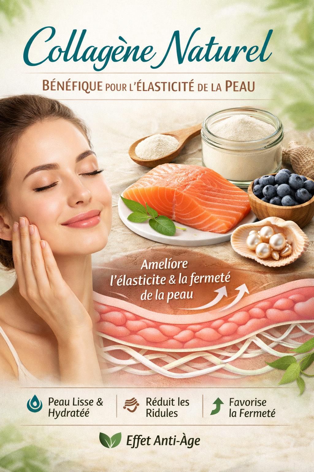 découvrez les bienfaits du collagène naturel pour renforcer vos cheveux, embellir votre peau et fortifier vos ongles. une solution naturelle pour une beauté éclatante au quotidien.